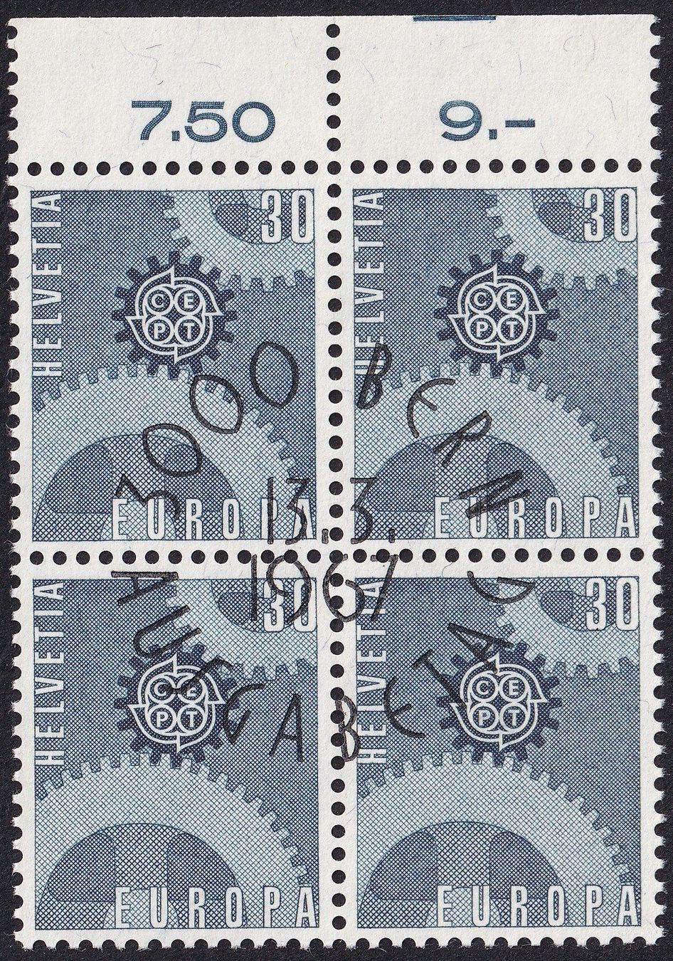 Tutti i francobolli: Nr. 448 mit ET – Usato da Rotkreuz venduto da sheyenne72