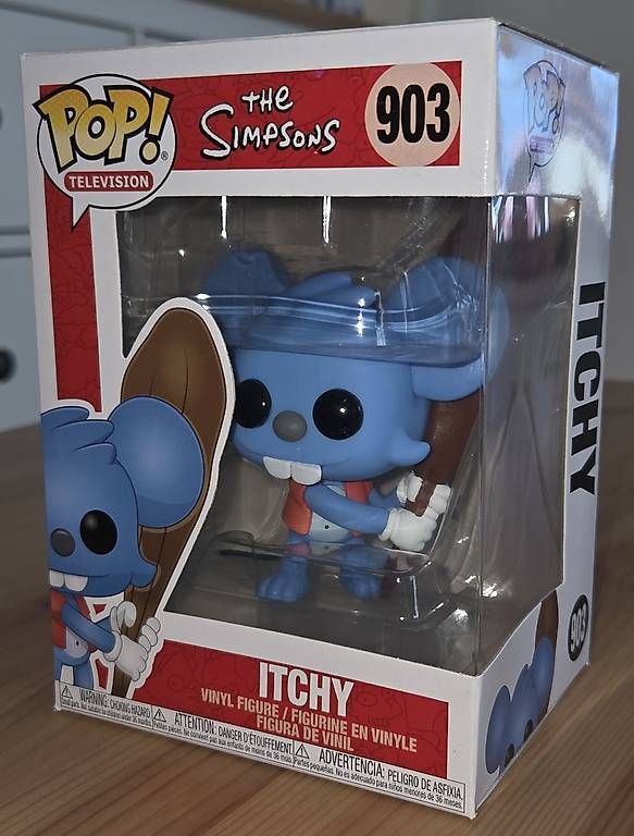 Figuren: Funko Pop Television - The Simpsons #903 Itchy – Gebraucht aus Lenzburg von Djroc