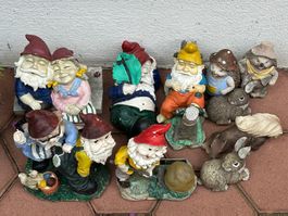 Gartenzwerg Gartenzwerge Gartendekoration Deko Haus Garten