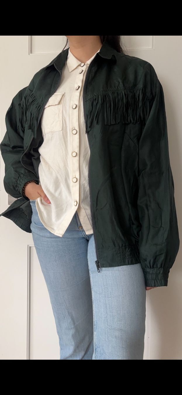 Giacche: Leichte Jacke mit Franzen – Usato da Zürich venduto da jas_5mwh 5