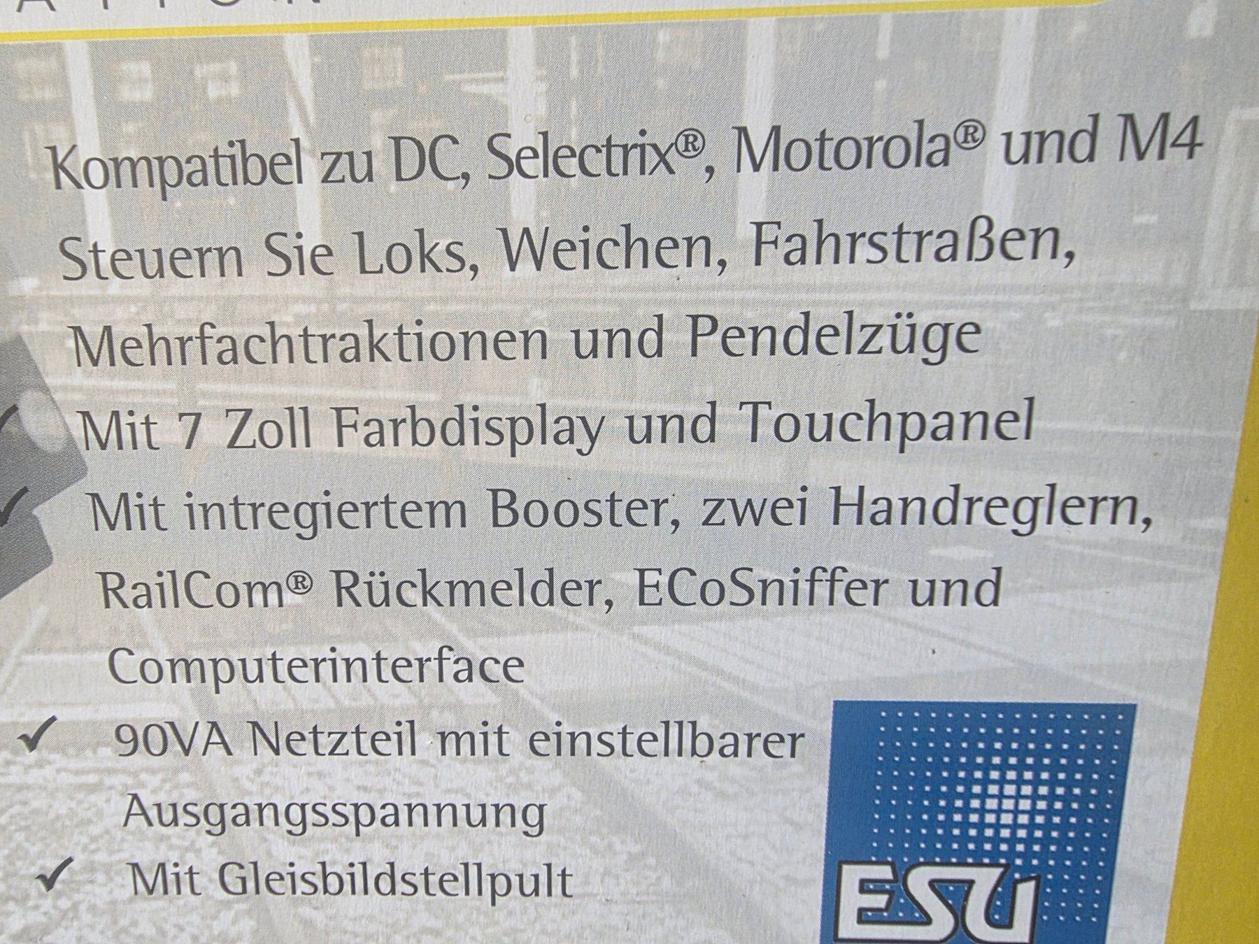 Esu Modellini di ferrovie: ESU ECoS 2 Command Station/Steuergerät – Usato da Seuzach venduto da Loeckeli01 1