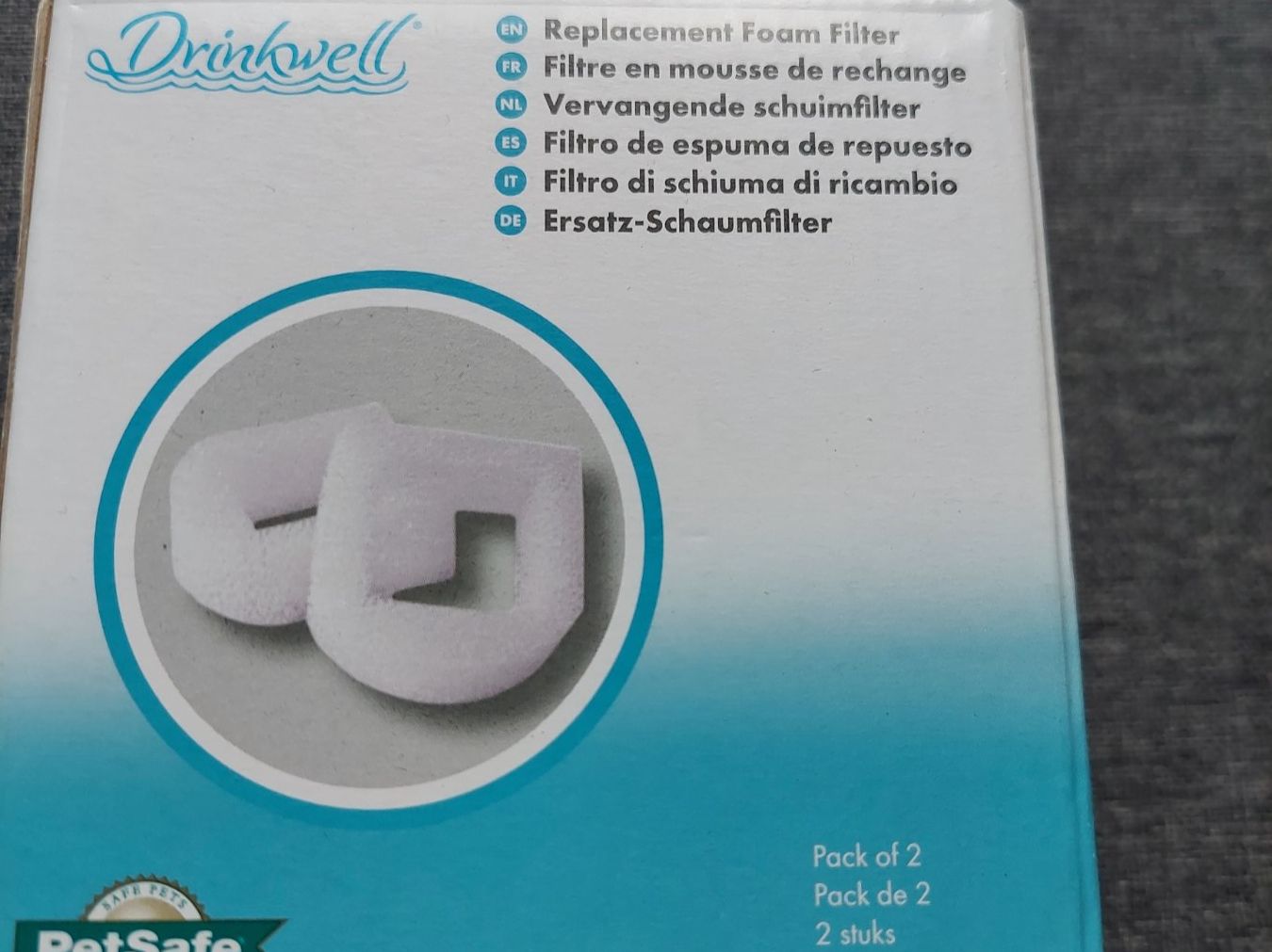 Sanitari: Drinkwell Ersatz-Schaumfilter – Nuovo e nell'imballaggio originale da Beckenried venduto da Havacola 1