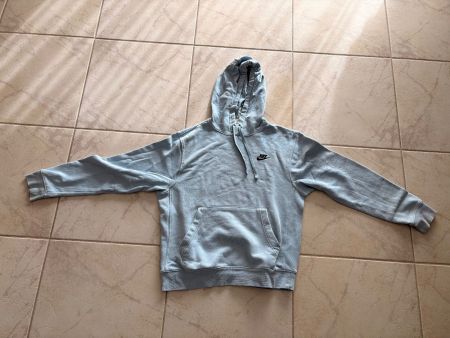 Nike Hoodie hellblau Groesse S unisex