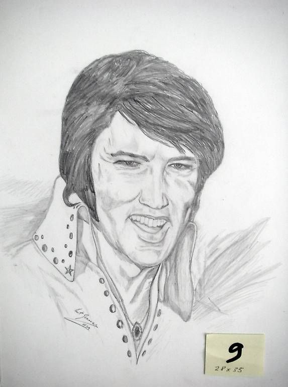 Poster & Bilder: Diverse Elvis Zeichnungen – Gebraucht aus Hinwil von Gresserkurt 3