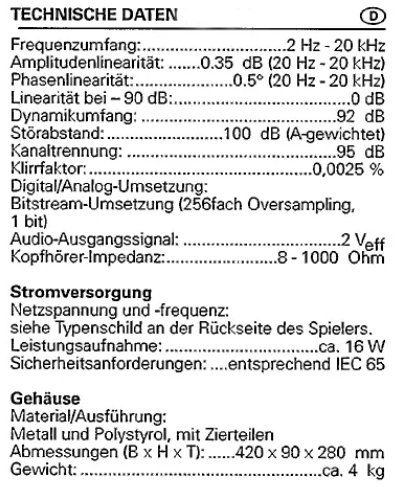 Philips Lettore multimediale & Streamer: Philips CD Player CD618 spielt gut Laser springt schnell an – Usato da Rheineck venduto da mur.man 9