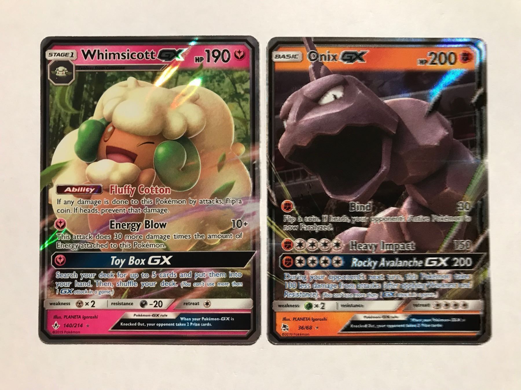 Pokémon Carte collezionabili: GX Set: Whimsicott & Onix – Nuovo (secondo la descrizione) da Hagendorn venduto da Pokecollectorch 1