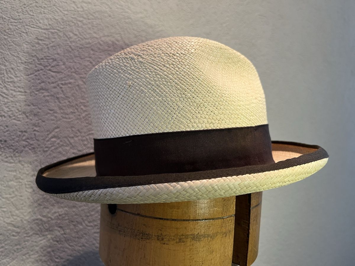 Chapeaux, bonnets & casquettes: Strohhut Homburger Troncacrelli Barbisio Gr. 57  – D'occasion à Reiden par HerrJacques 2