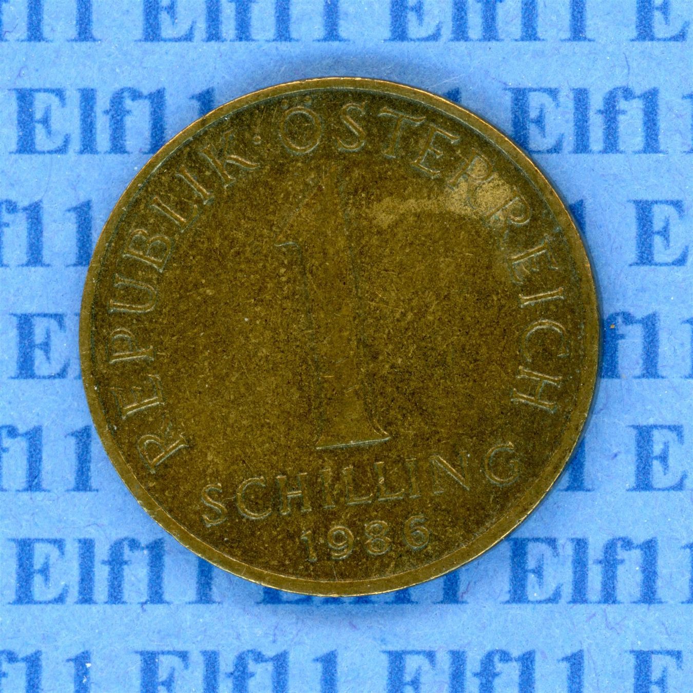 Tutti le monete: ATS___1.00 1986 vz 1 Schilling – Usato da Widnau venduto da Elf11