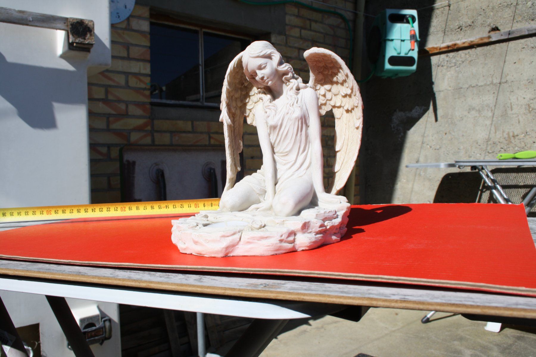 Statuette: ENGEL ENGELSFIGUR MIT TEELICHT – Usato da Wauwil venduto da Pneuedy 5