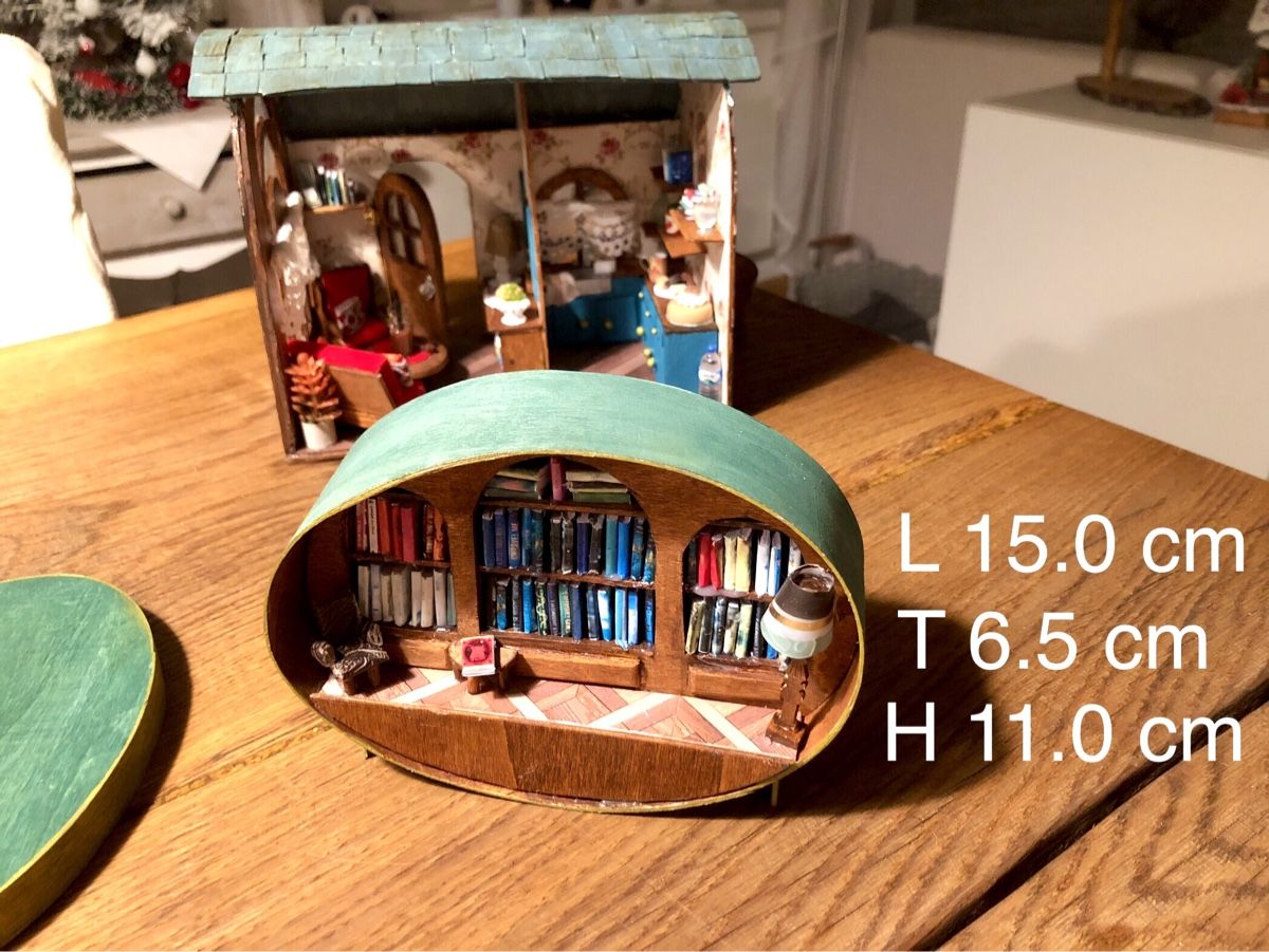 Tutte le decorazioni: Miniatur Häuschen – Nuovo (secondo la descrizione) da Oberwil BL venduto da scorpio70 7