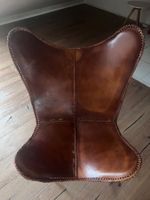 „Butterfly“ Leder Sessel