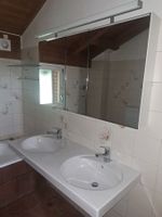 Waschbecken inkl. Spiegelschrank zum selber abbauen
