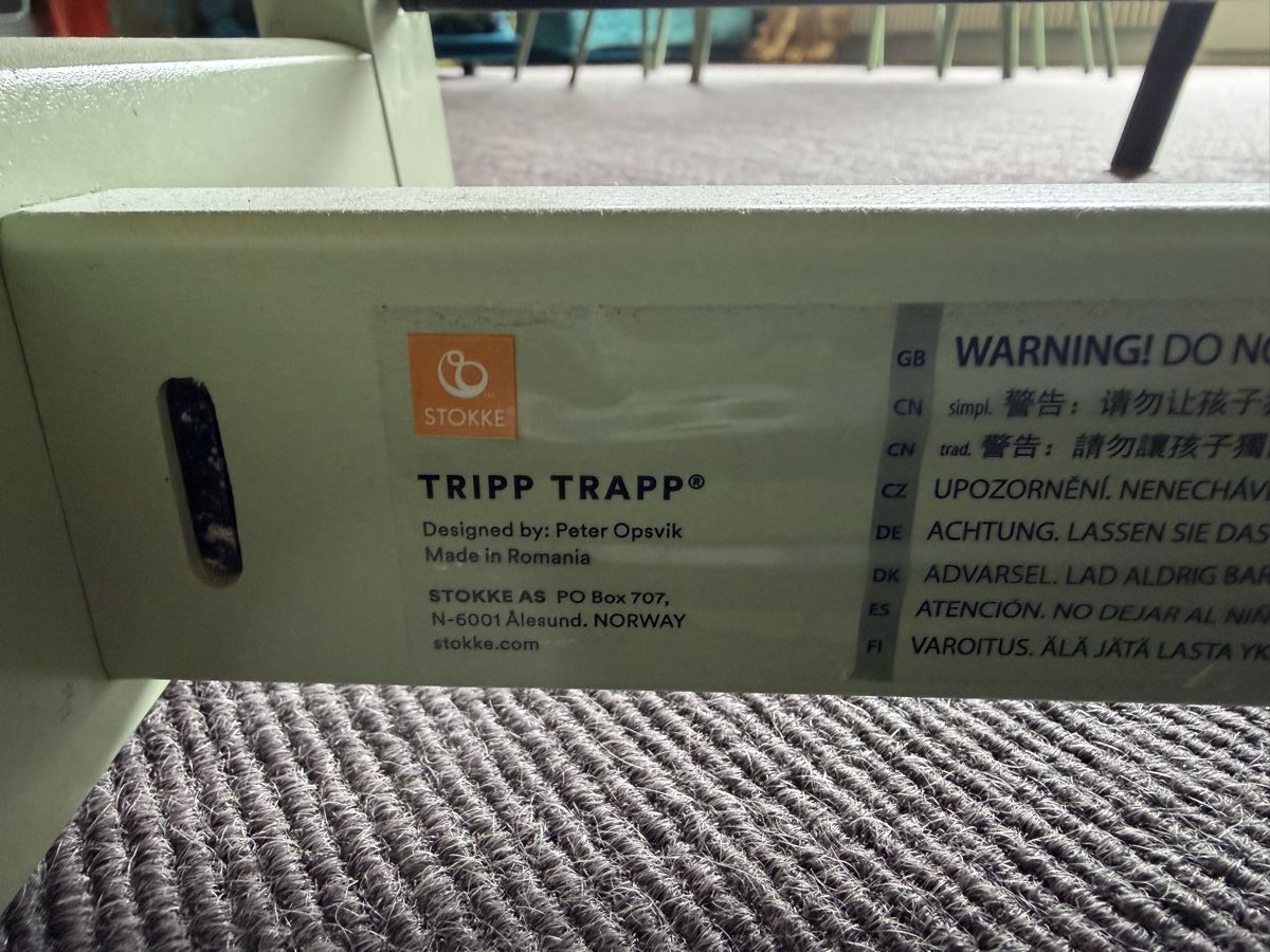 Stokke Sedie: Chaise Stokke Tripp Trapp – Usato da Péry venduto da peaudane 4