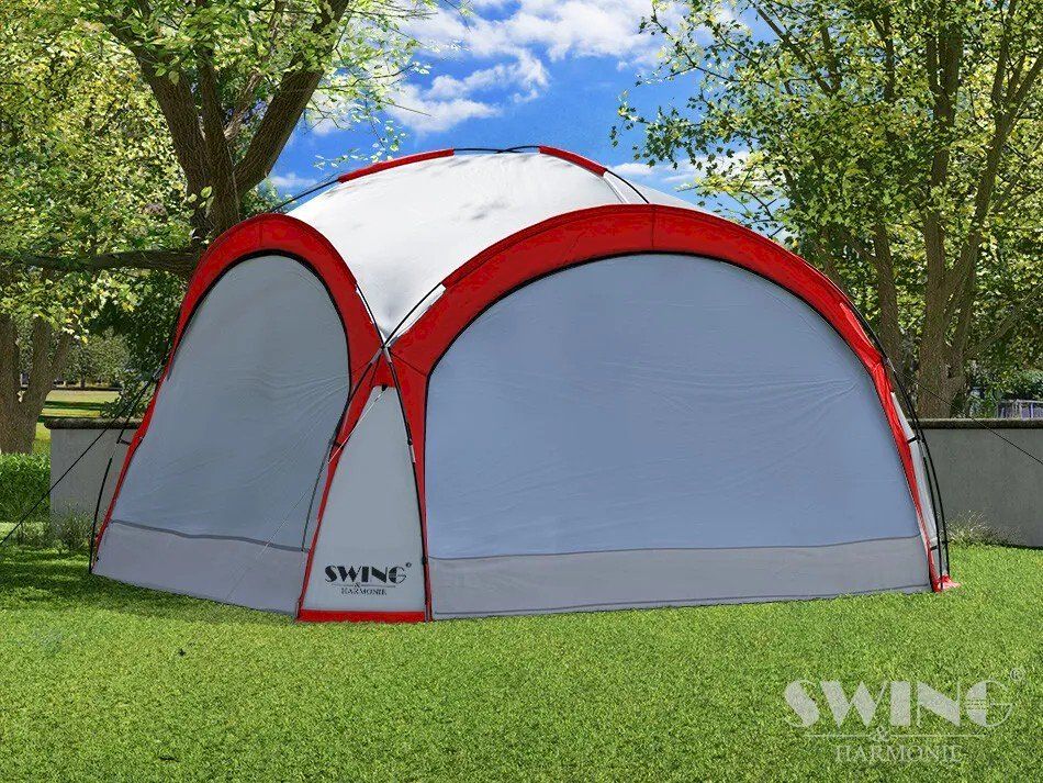 Tentes & Pavillons: LED Event Pavillon 3,60 m Rot – Neuf avec emballage d'origine à Bottighofen par zaap 5