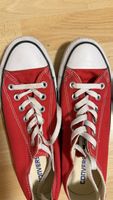 Red Converse All Star Low Top Trainers - UK 6.5, EU 39.5