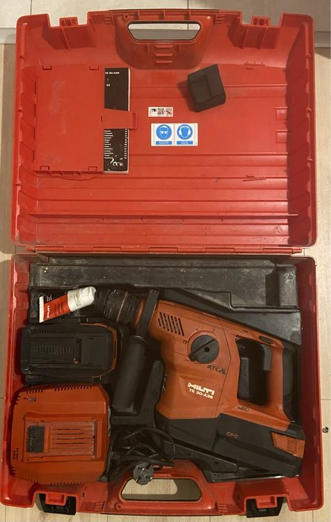 KIT HILTI PERFORATEUR Burineur Te 30-A36 + Boulonneuse Siw6At-A22