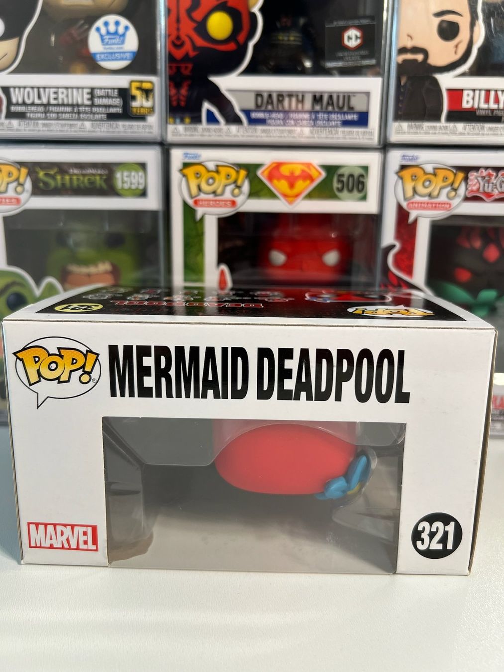 Funko Statuette: Funko POP! Marvel Deadpool Mermaid Deadpool Edition Limitée – Usato da Le Mouret venduto da perfectbijou 4