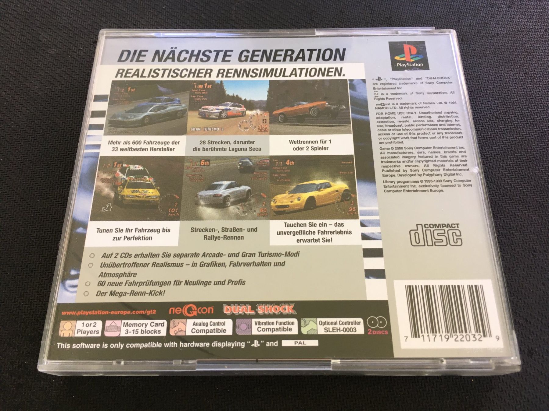 Sony Giochi: Gran Turismo 2 - Playstation 1 / PS1 – Usato da St.Gallen venduto da Punktchen01 2