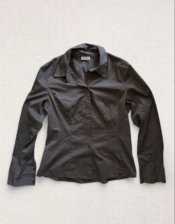 Damen Bluse Street One braun Langarm