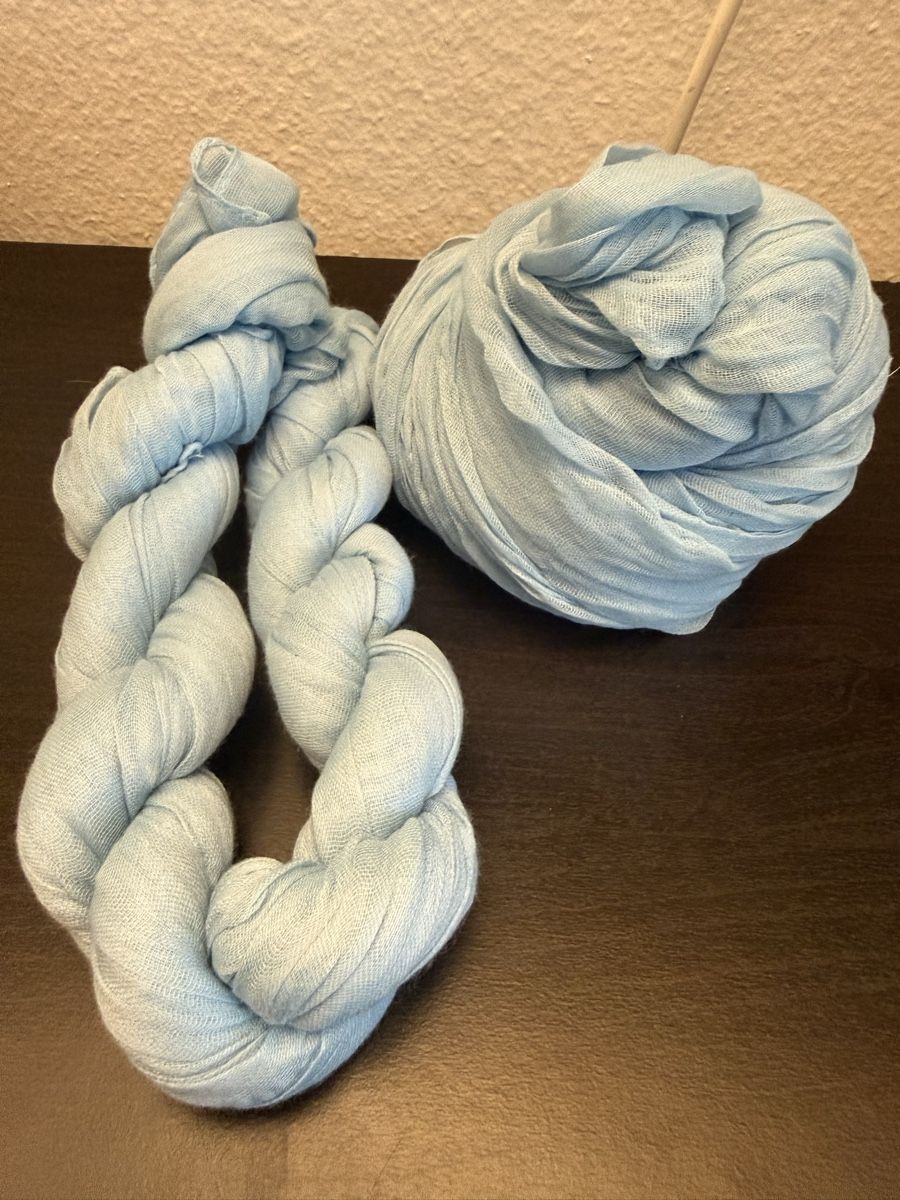Tessuti: 20x Tülltücher dusty blue – Nuovo (secondo la descrizione) da Horgen venduto da smaally 1