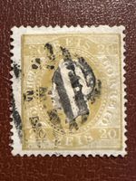 Timbre Portugal 20 Reis 1862 37 état usage