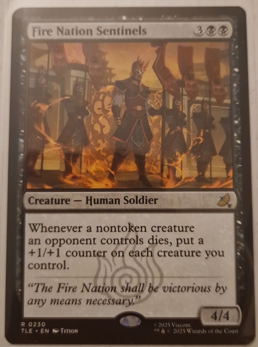 Magic The Gathering Carte collezionabili: MTG Magic the Gathering Fire Nation Sentinels - Selten – Nuovo (secondo la descrizione) da Villars-sur-Glâne venduto da jea_mq7g