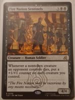 MTG Magic the Gathering Fire Nation Sentinels - Selten