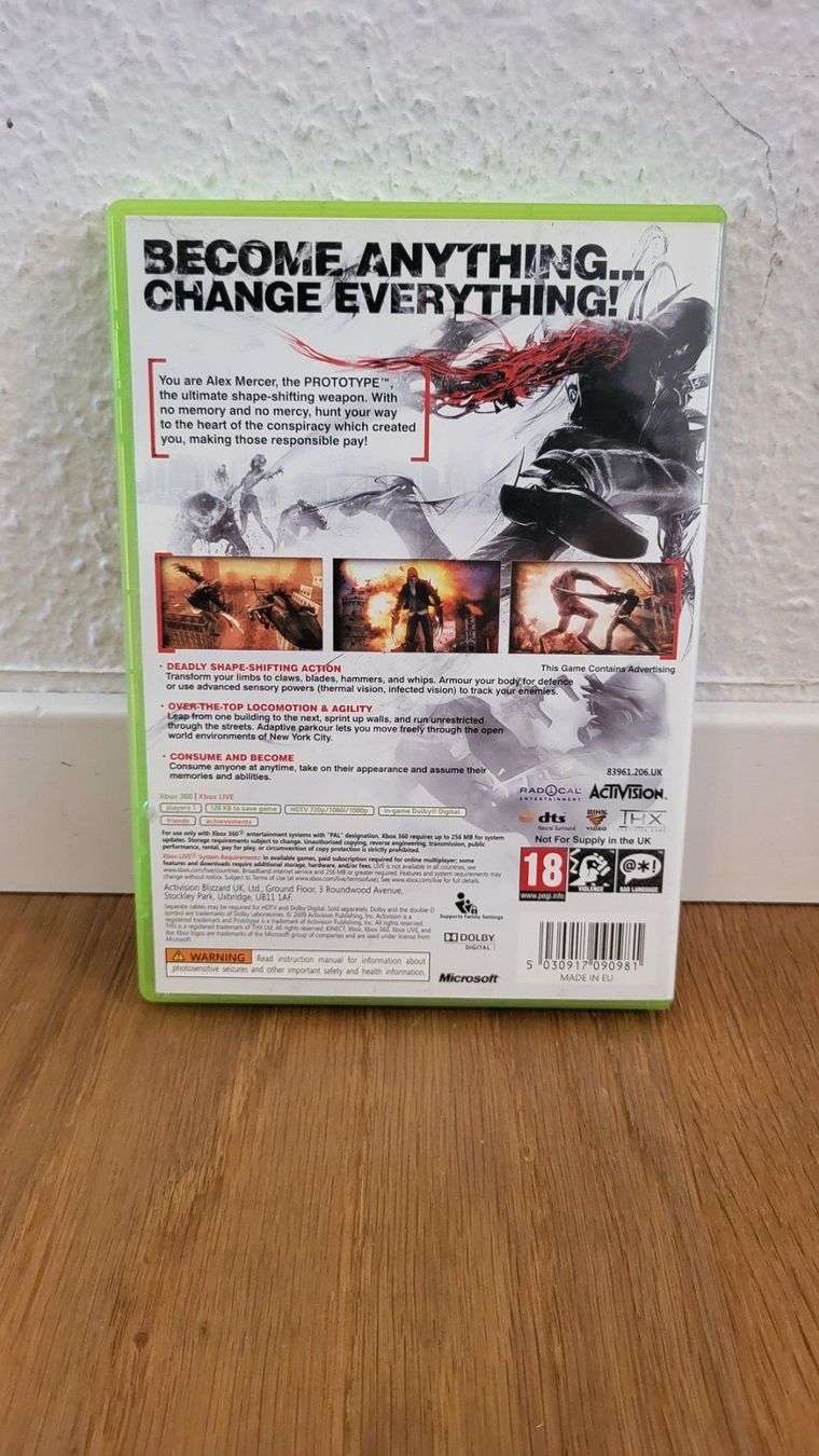 Microsoft Jeux: Xbox 360 - Prototyp – D'occasion à Münsingen par DigitaleSpielecke 1