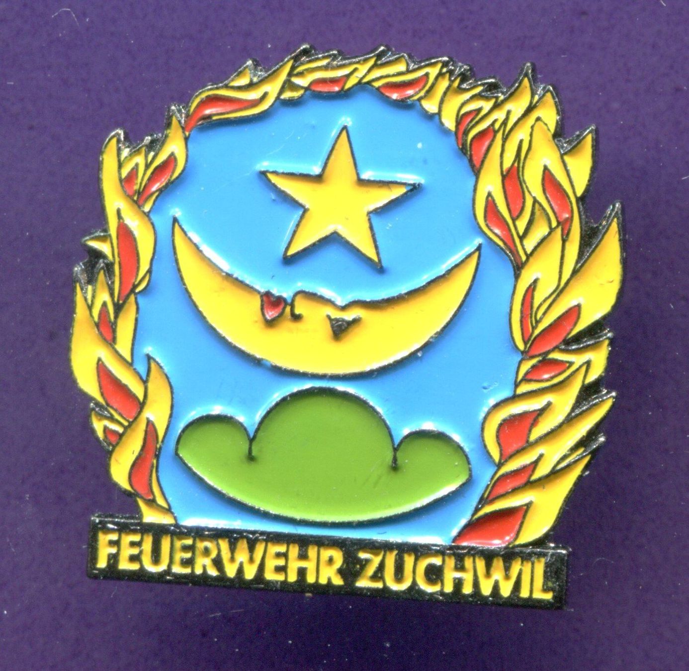 Placchette & Badge: Feuerwehr  ZUCHWIL – Usato da Winterthur venduto da Sammleroase