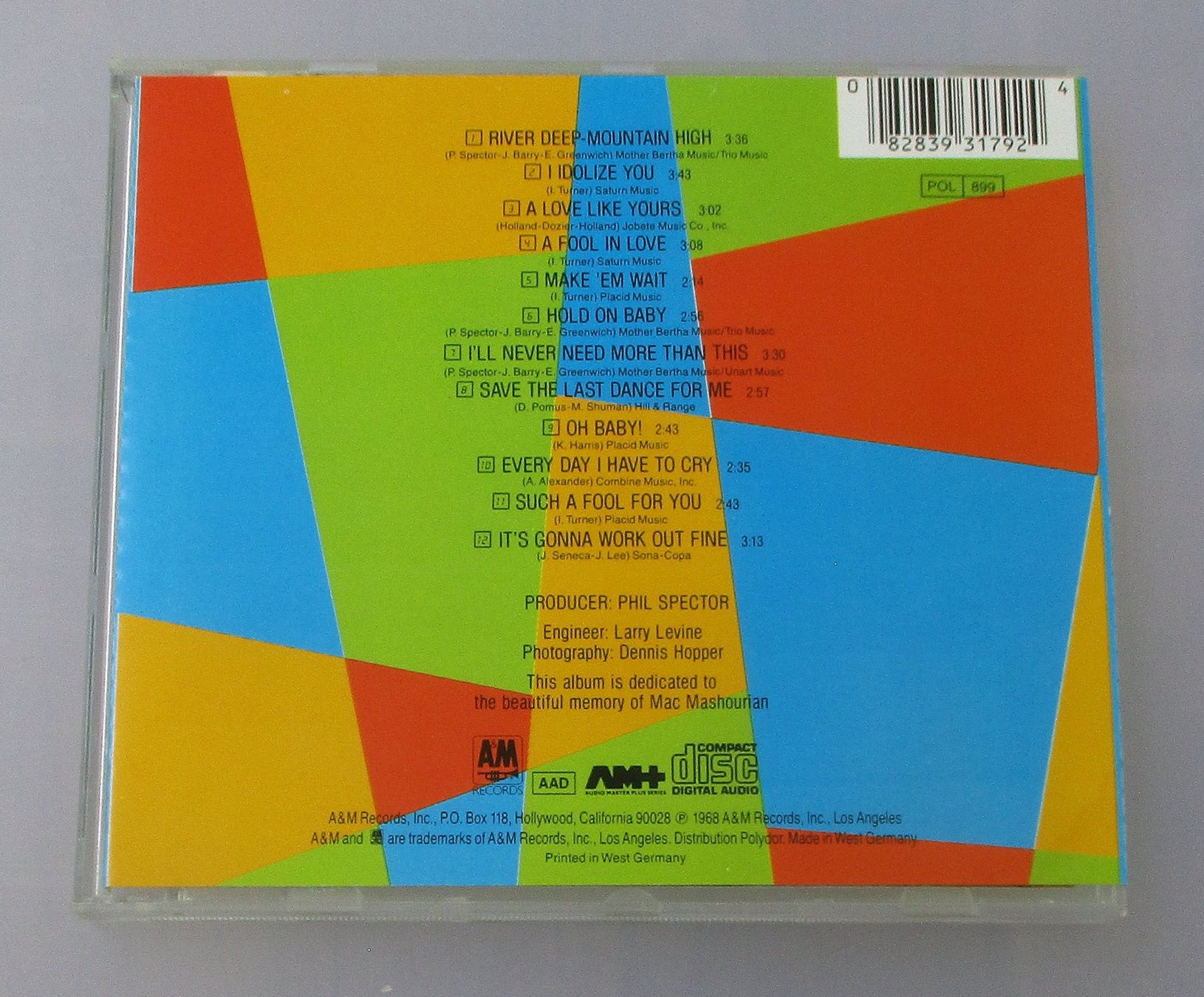CD: IKE & TINA TURNER - River Deep - Mountain High – Usato da Wattwil venduto da Muriel11 1