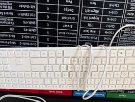 1X Weiß HP Tastatur & 1 X Schwarz HP Tastatur