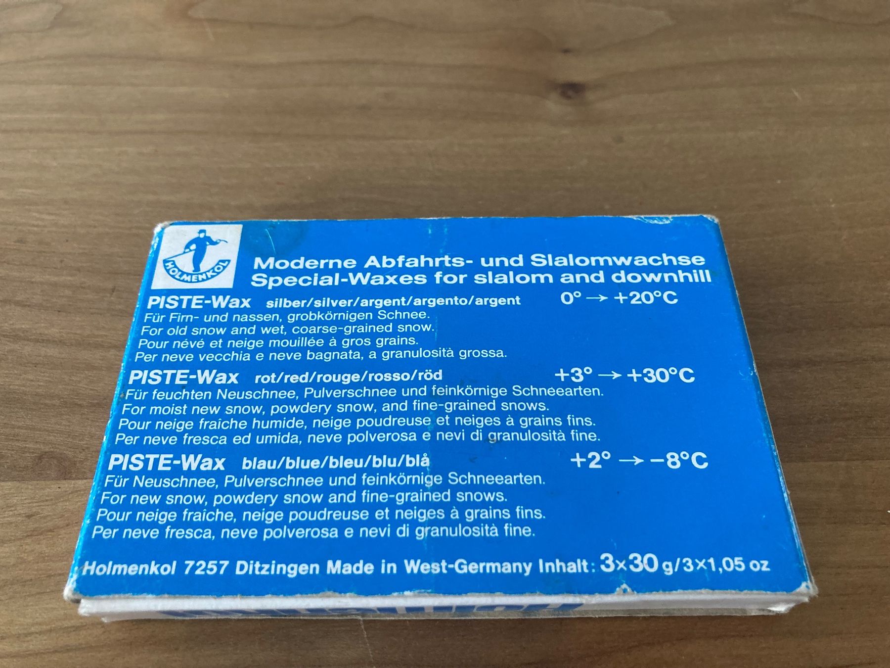 Skis: Vintage Skiwachs Hollmenkol – Gebraucht aus Fehraltorf von mayalotto 3