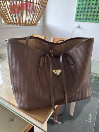 Shopper Bern von Maison Molerus in terra braun