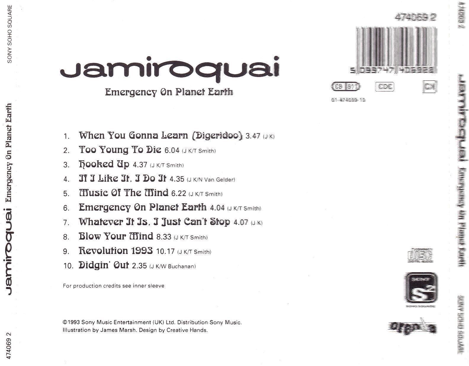 CD: CD: Jamiroquai - Emergency on planet earth – Usato da Bern venduto da MacBit77_chbe 1