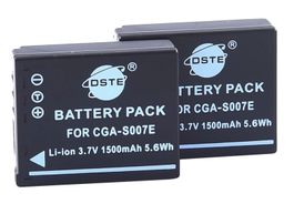 DSTE 2-Pack Ersatz Batterie Akku Kompatibel für Panasonic