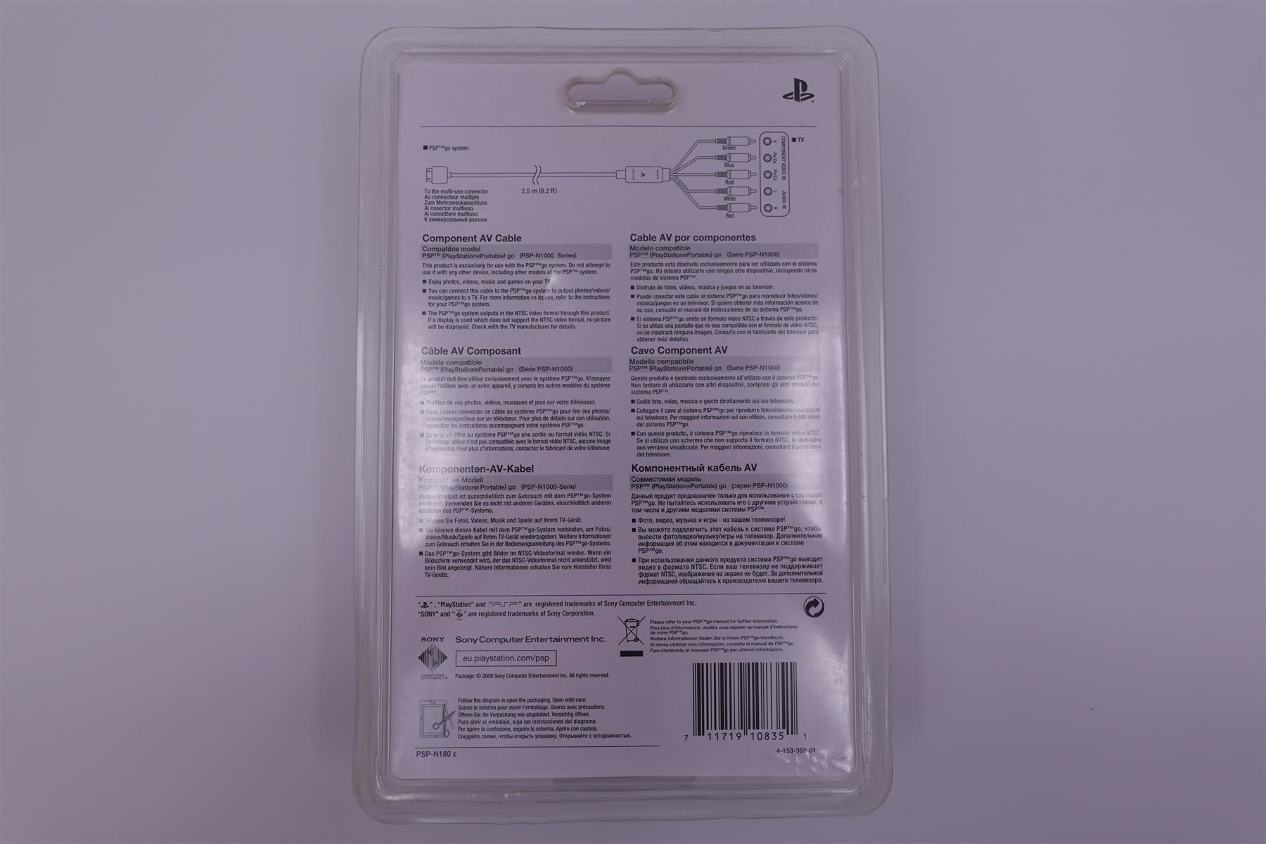 Spiele: Sony PSP Component AV Cable Neu – Gebraucht aus Herisau von ZelliZone 1