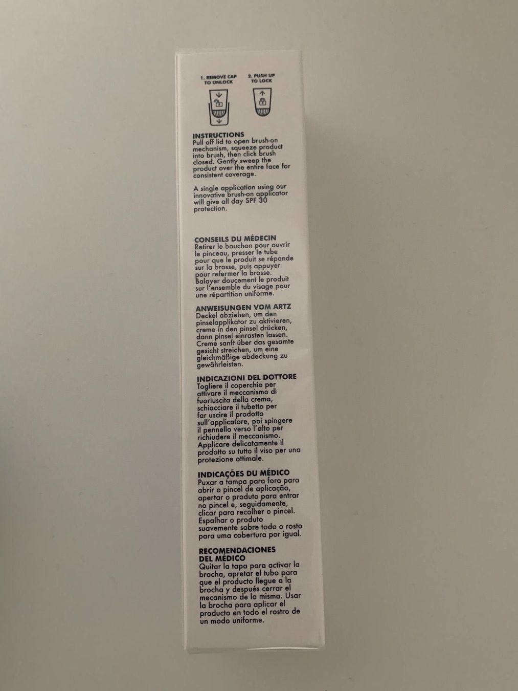 Cura del viso: Dr. Russo Brush Moisturiser SPF30,Ladenpreis CHF84.90 – Nuovo e nell'imballaggio originale da Zürich venduto da deruja 2