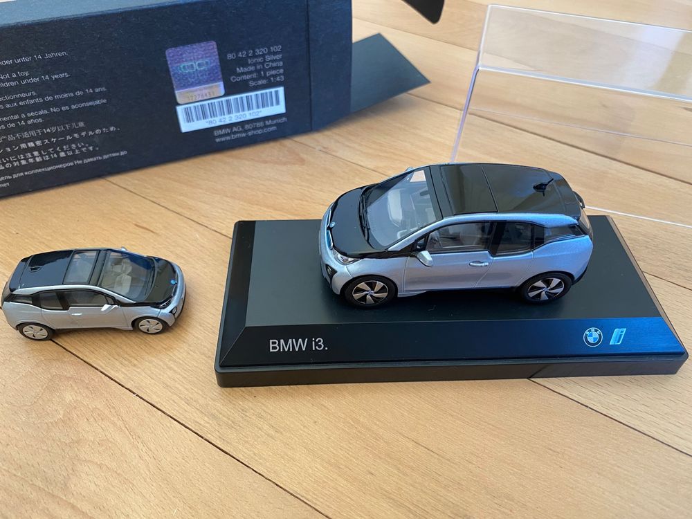 BMW i3. - Modellautos 1:43 und 1:64