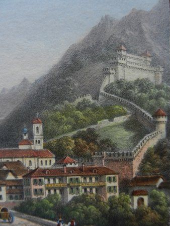 Stiche: Bellinzona Ticino – Gebraucht aus Risch von Rischli15 9