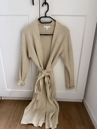 H&M Strickmantel, Gr. XS, Beige, Top Zustand für Herbst!