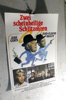 Original Filmplakat: JEAN GABIN, ZWEI SCHLITZOHREN, um 1975