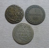 Uri und Schwyz ++ 3 Kantonalmünzen ab 1786, gute Erhaltung