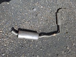 Auspuff Mittelschalldaempfer Oldtimer