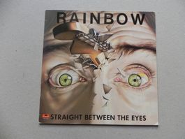 LP brit. Hardrock Band Rainbow 1982 Straight between the Eye