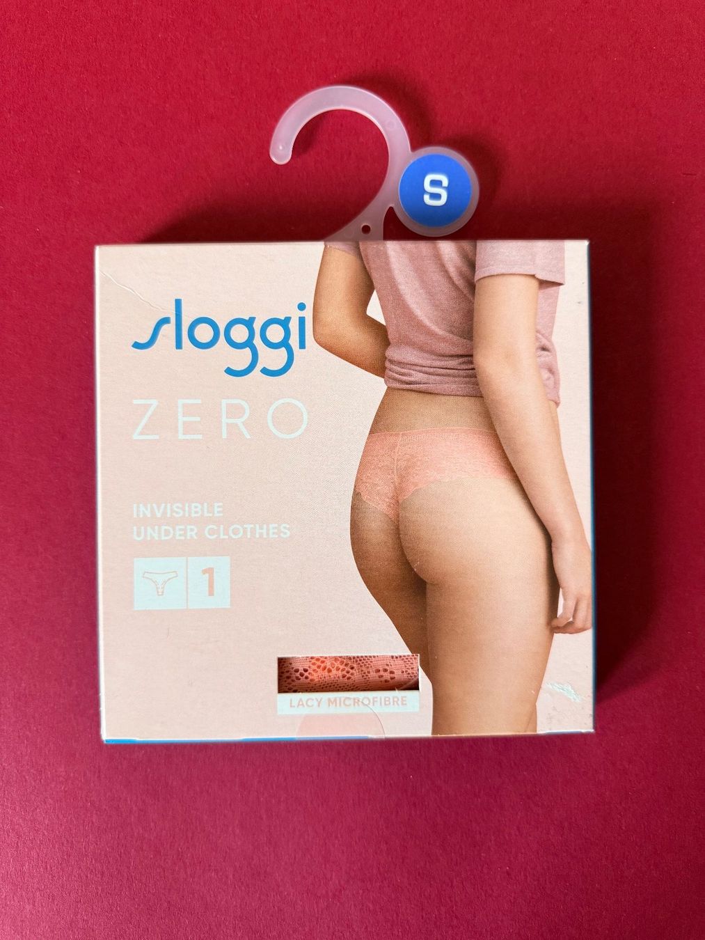 Sloggi Altra biancheria intima: SLOGGI, Hipstring Zero Lace, Grösse S, Farbe Orange, 1 Stück – Nuovo e nell'imballaggio originale da Rudolfstetten venduto da gst_g7xl
