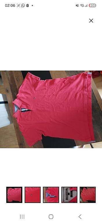 Magliette Polo: Tommy Hilfiger Poloshirt rot S – Usato da Enggistein venduto da sar_b8hz 4
