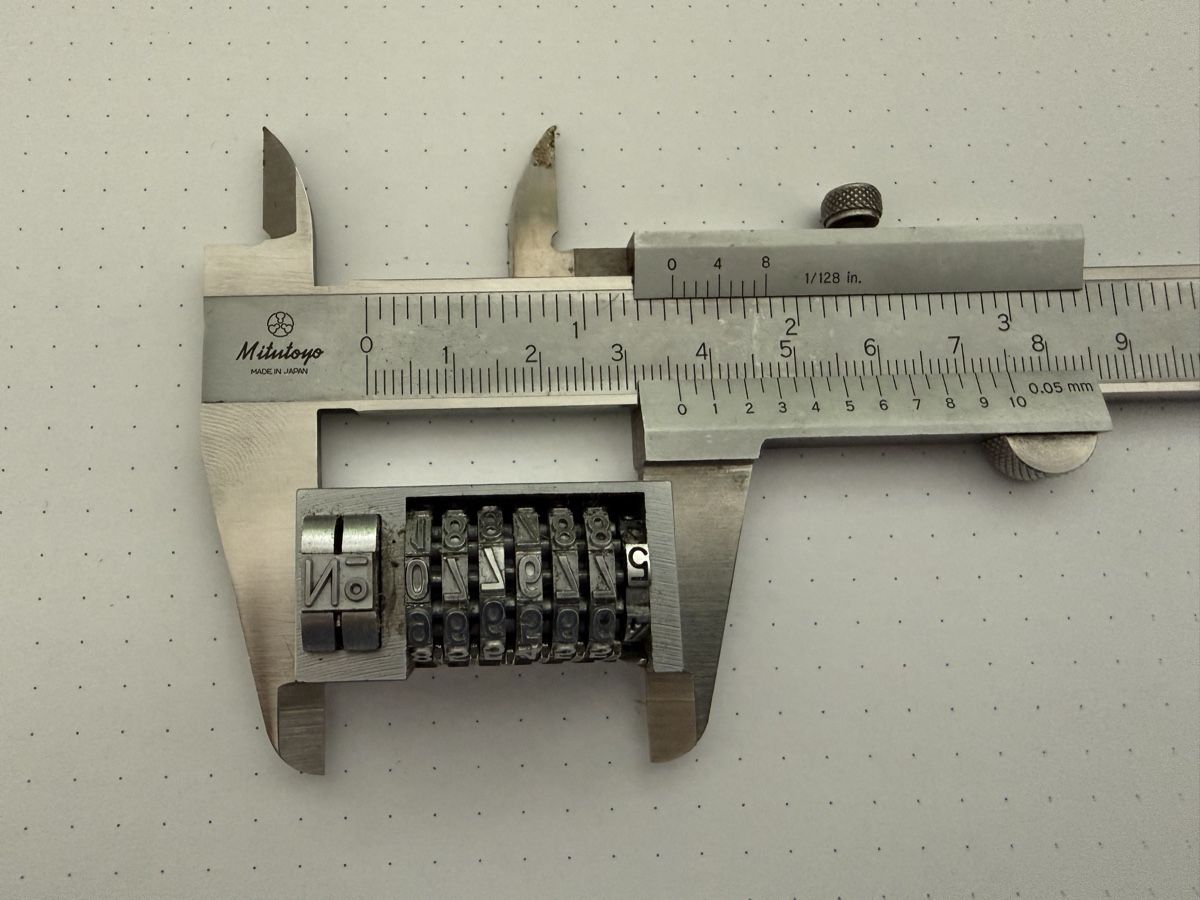 Tutti gli attrezzi: Bimatic Count 76 - Numéroteur – Usato da Kloten venduto da Mumiiin 6