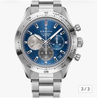 ZENITH Chronomaster Sport - Blue