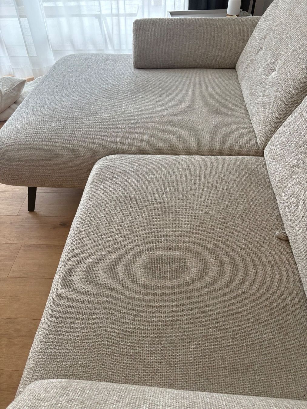 Divani: Ecksofa grau Stoff guter Zustand – Usato da Eglisau venduto da Subertsch 6