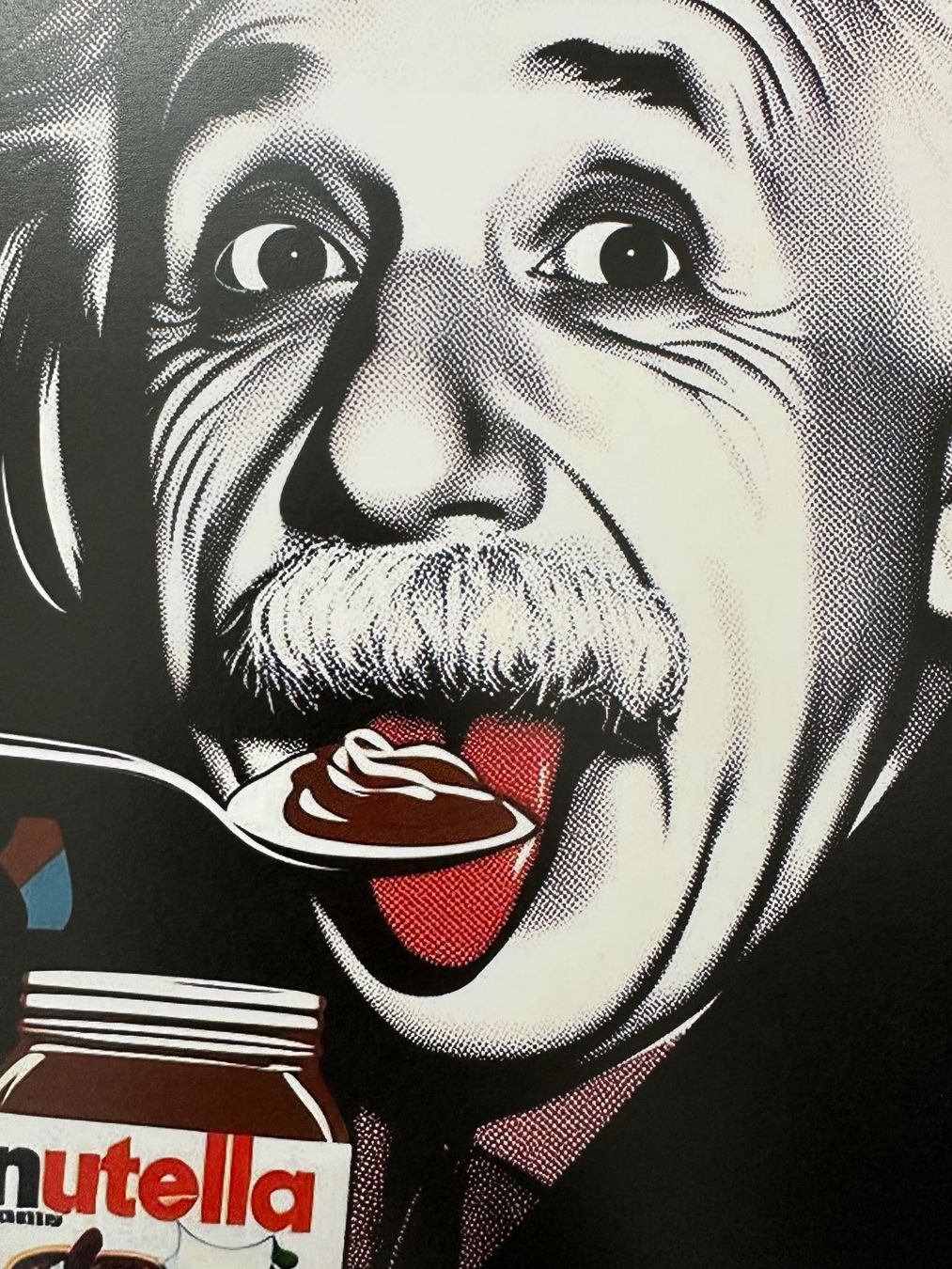 Foto & Immagini: Bit Dancer: Einstein loves Nutella, POP Art, signiert 4/10 – Nuovo (secondo la descrizione) da Meilen venduto da Art-Friend 2